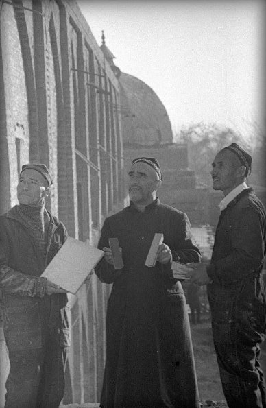 1970 Андижан Пбсуждение Реставрации Мечети Джами