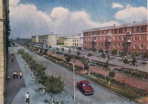 1970 Tashkent Chilanzar Ул.Гагарина.Чиланзар