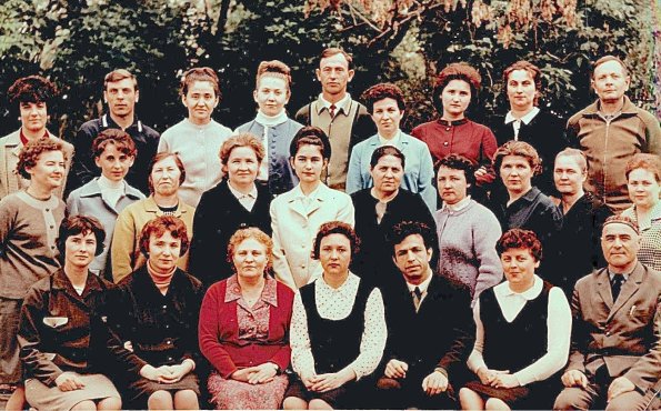 1971 Бухара Преподаватели Школы