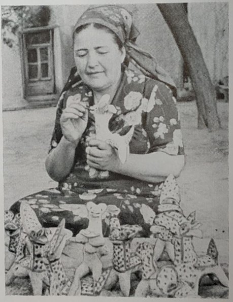 1975 Предпл Бухара Художница Кубаро Бабаева