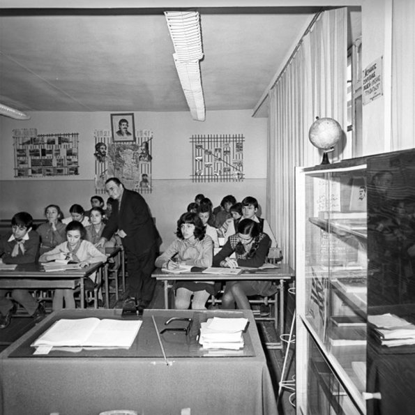 1975 Ташкент Занятие Детей Греческих Эмигрантов Учитель Греческого Языка Дзонис Сотирис