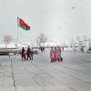 1975 Ташкент Площадь Ленина Гуляния в Ноябре
