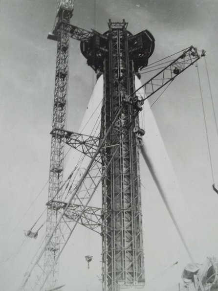 1979 Ташкент Строительство Телевышки