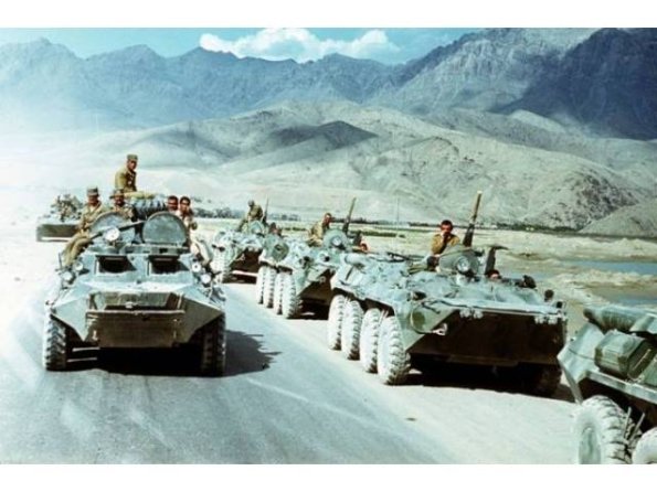 1979 Soviet Troops March in Afghanistan