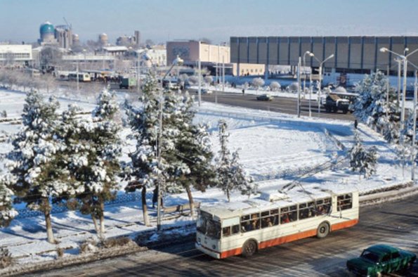 1984 Самарканд Зимой Фото Рафика Гафурова