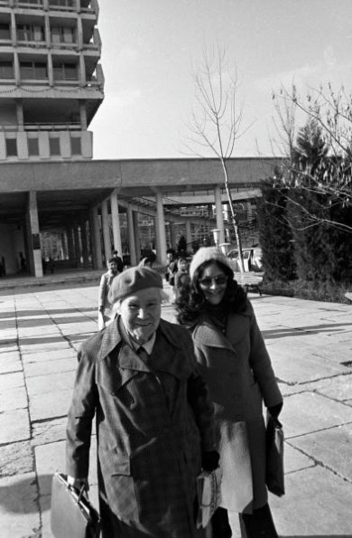 1985 Ташкент Предпл ПреподавательГосуниверситета 83-летняя Иллария Райкова
